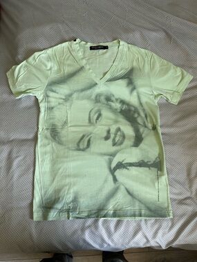 Vintage Dolce & Gabbana Men's V-Neck T-Shirt